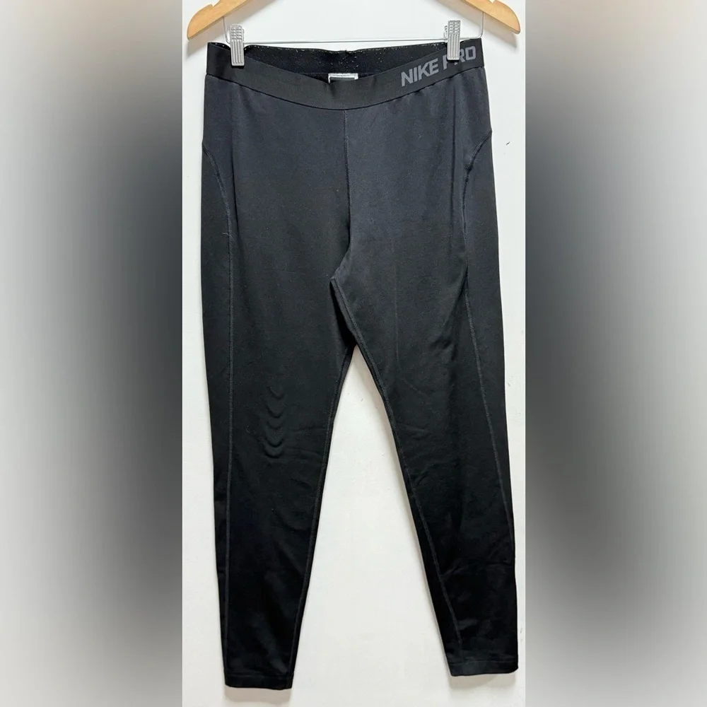 Nike Pro Women's Black Track Pants Size XL